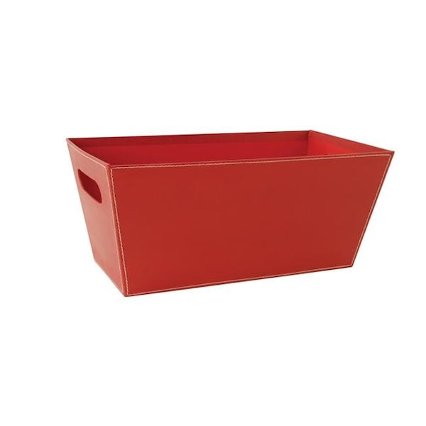 Wald Imports Tote Bags, 7118-RED 13 in. Paperboard Tote Red Pack of 2 7118/RED - main